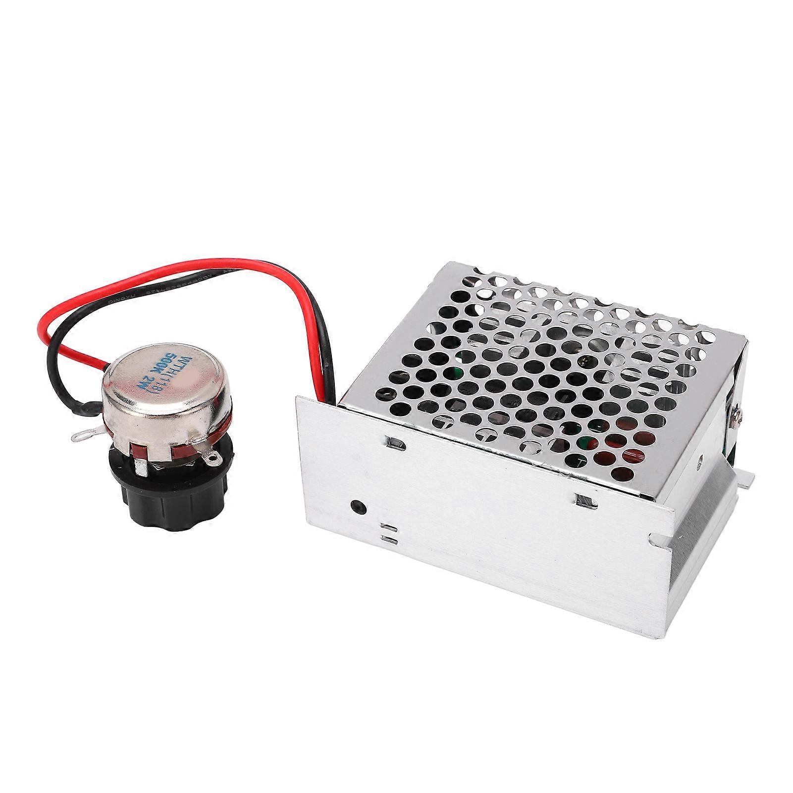 DC Motor Speed Regulator Overcurrent Protection Lightweight Portable Motor Speed Controller Switch AC