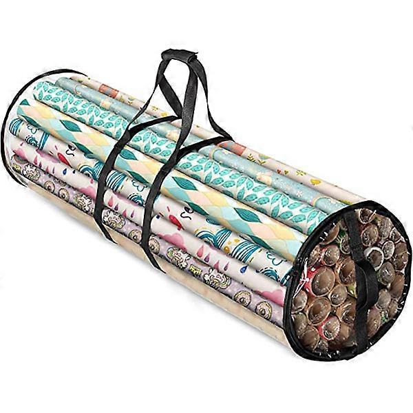 Gift Wrapping Paper Storage Bag with Handles 100*20CM