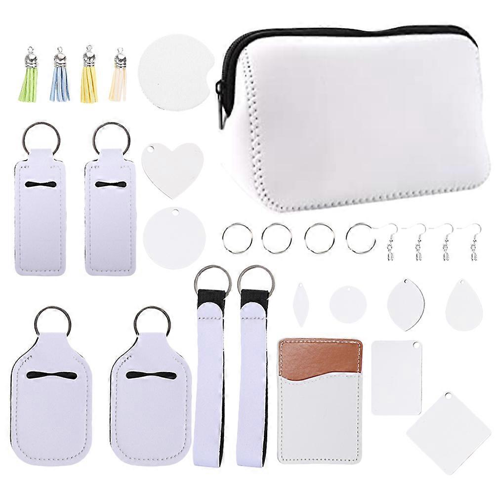 DIY Heat Transfer Accessory for Decoration Made of Density Board Multi Color 1 Set
