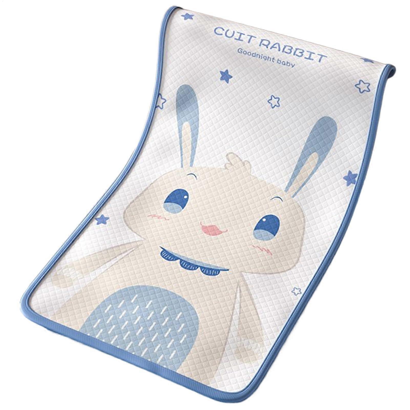 Waterproof bed mats for bedwetting, reusable absorbent mattress protector, white.