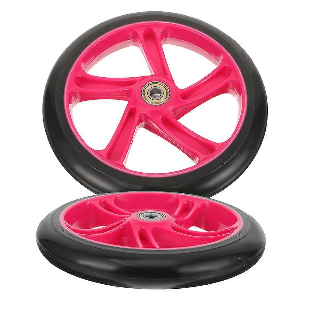 High Elastic PU Scooter Wheels Replacement Durable, Weather Resistant, Easy Installation for Electric Scooters and Skateboards