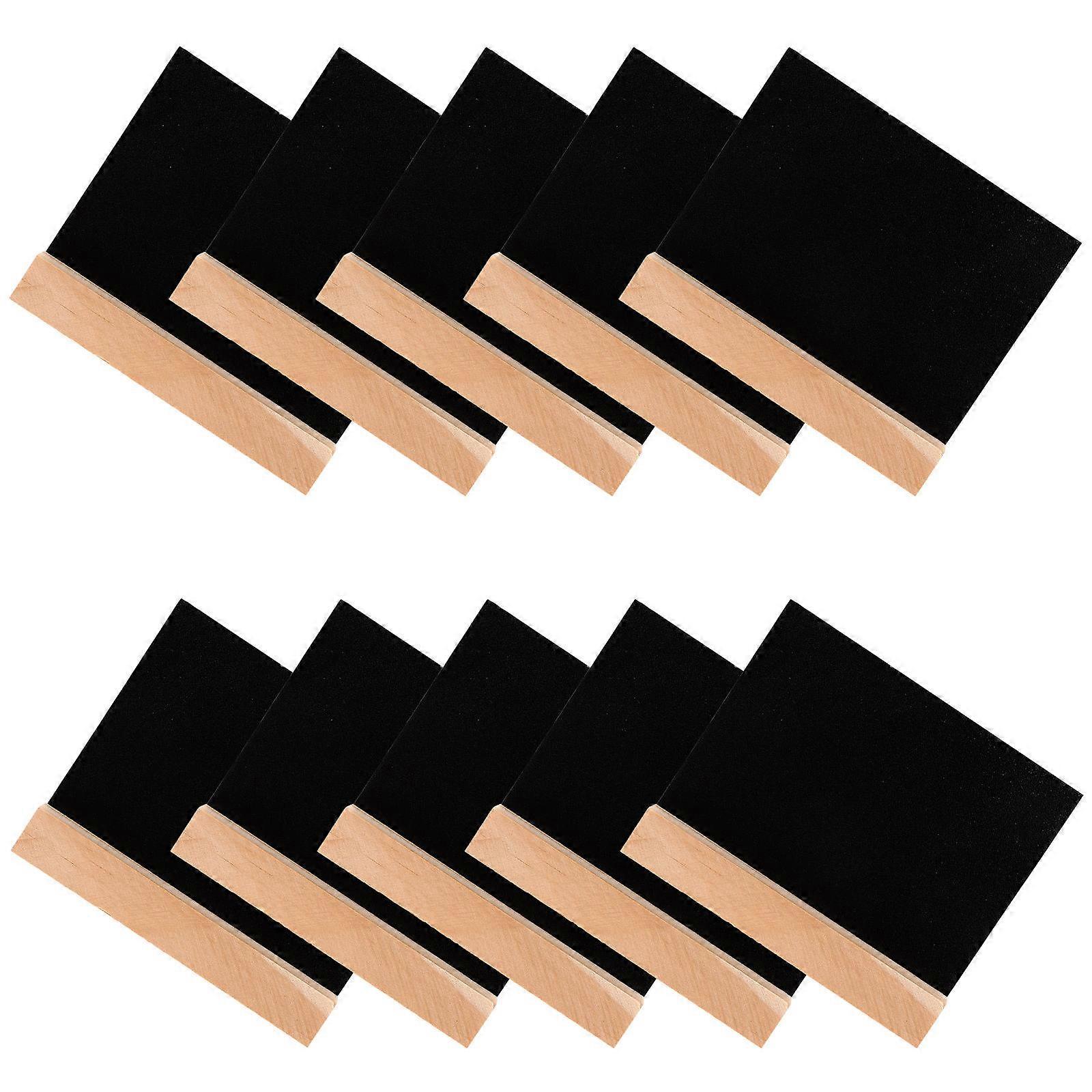 Double Sided Wooden Chalkboard for Home Black Color Perfect for Messages and Drawing 10pcs