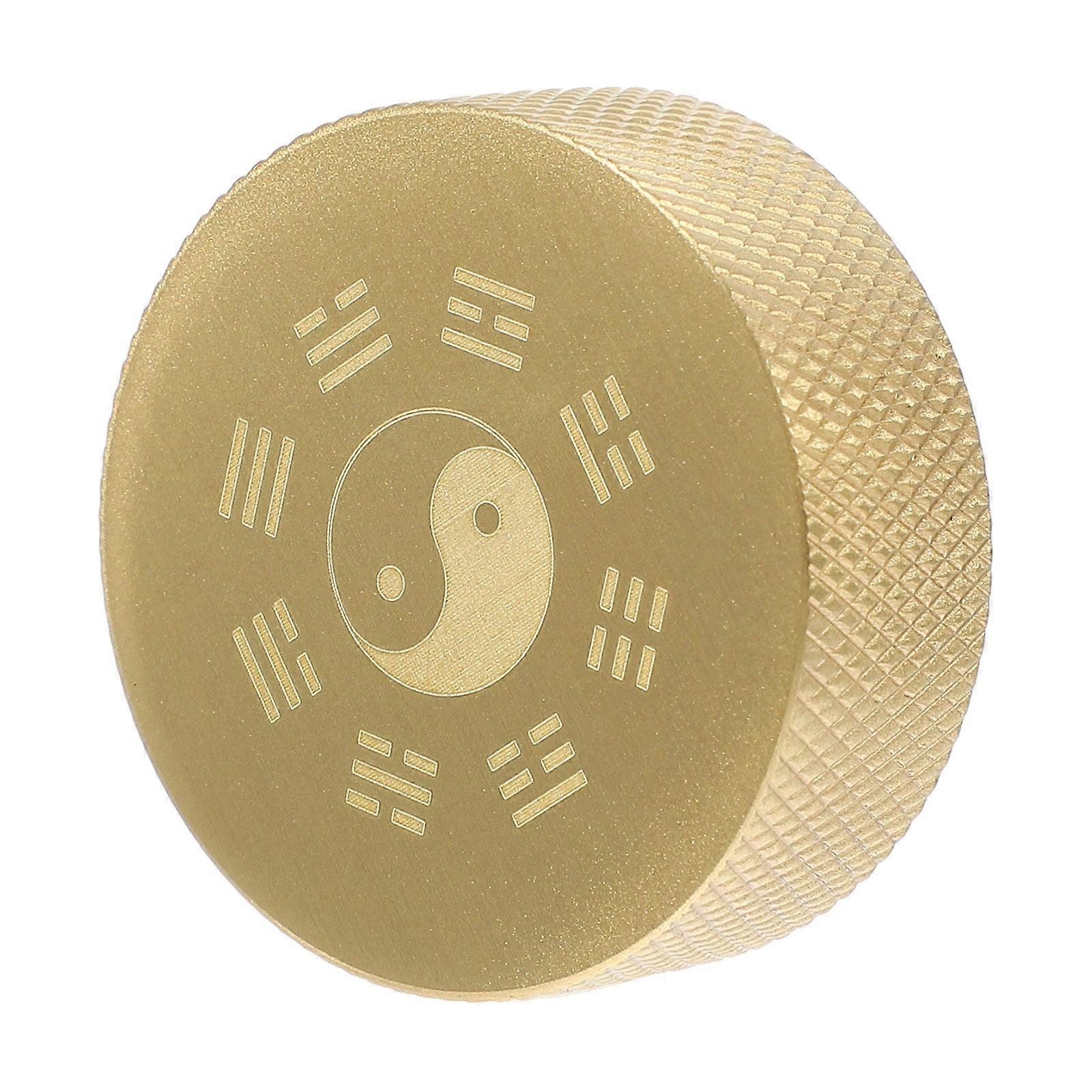 Copper Calligraphy Paperweight for Desktop – Durable Metal Decoration for Writing, Unique Home Decor with Solid Craftsmanship and Texture