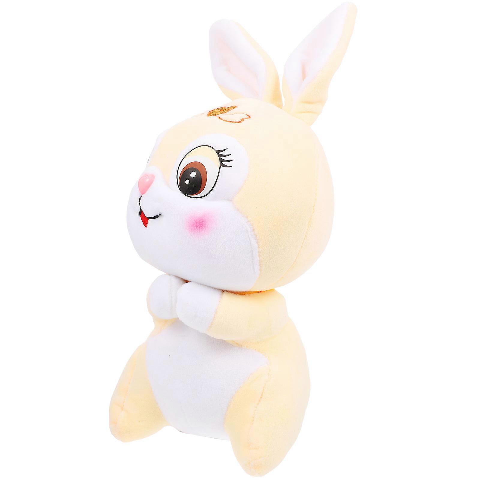 Cute Stuffed Rabbit Doll Adorable Soft Mascot for Birthdays, Chinese New Year and Celebration Decorations