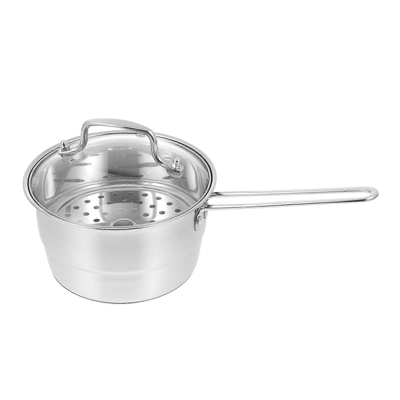 Stainless Steel Cooking Pot Noodle Pot 1 Set Includes Steaming And Heating Functions