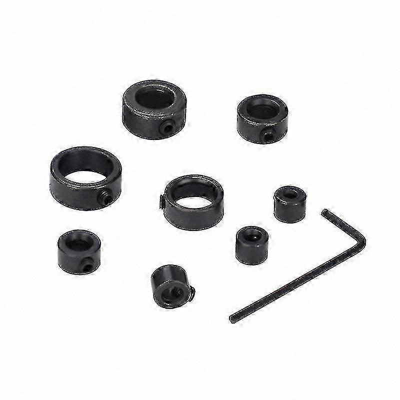 Drill Depth Stop Ring for Woodworking, Hex Wrench Included, Positioning Sp for Accurate Drilling