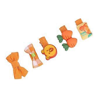 15 Pcs Cute Children Barrettes Grampos de Cabelo - Fino Acabamento