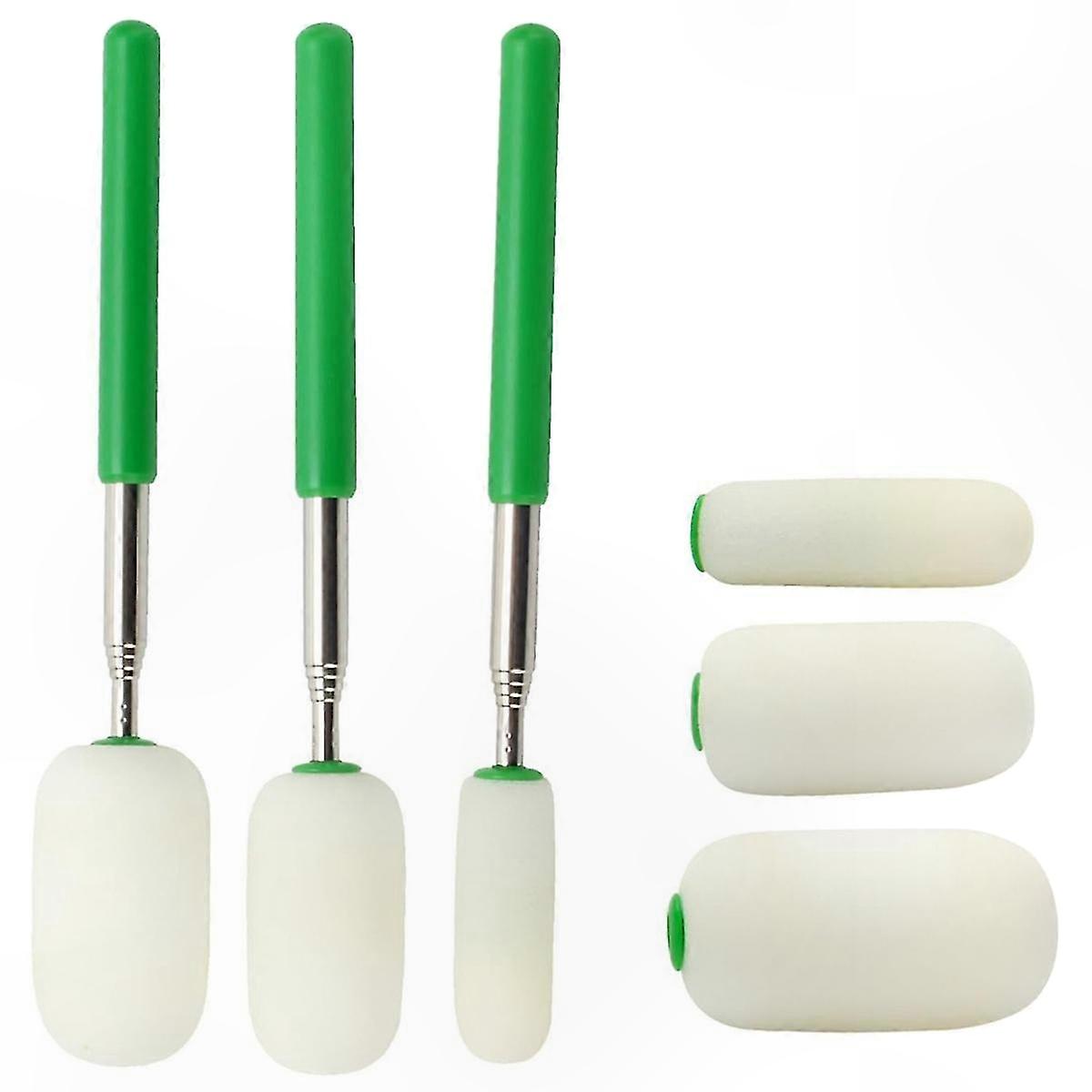 Adjustable Pottery Shaping Tool with Replaceable Sponge Heads for Ceramic Crafting
