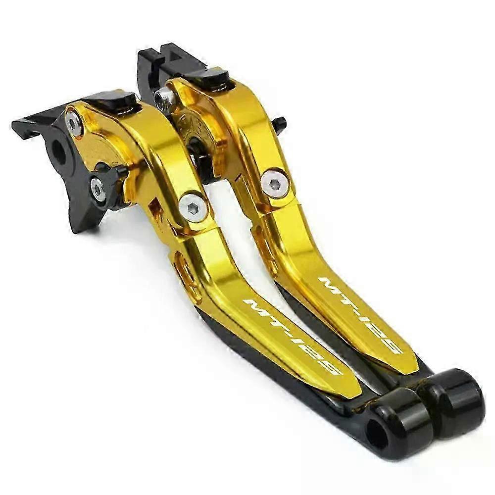 ידיות בלם מצמד עבור ימאהה MT125 MT-125 MT 125 2014-2020 2021 2022 אביזרי אופנוע כידון מתכוונן מתקפל מנוף