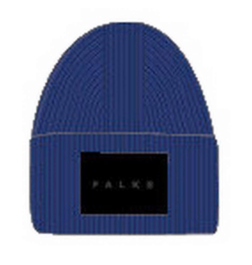 Falke Merino X-Fine Big Label Beanie - Night Blue