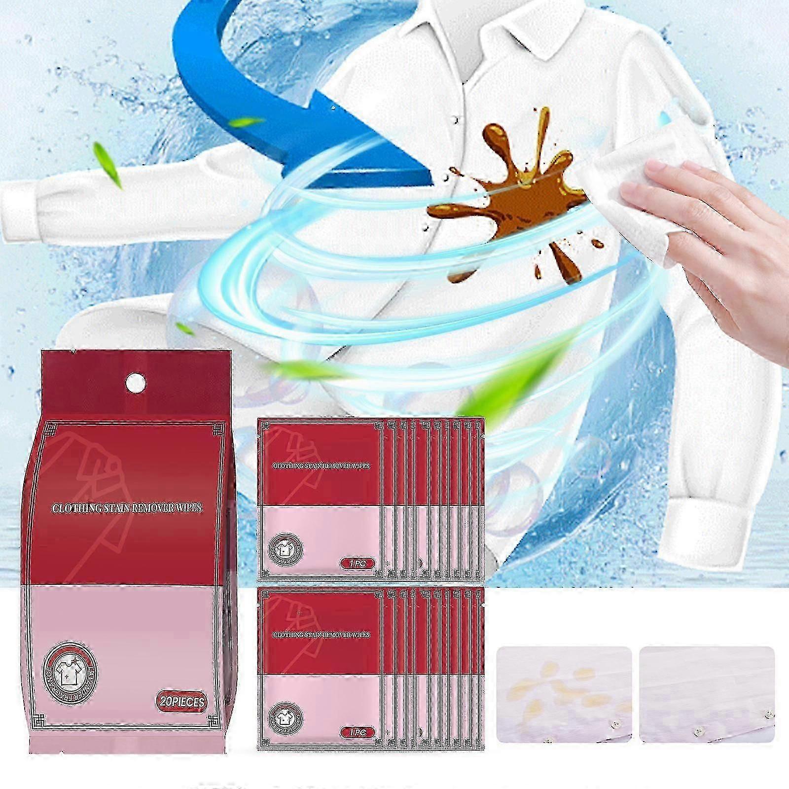 Quick Stain Remover Wipes for Effortless Laundry and Spot Cleaning