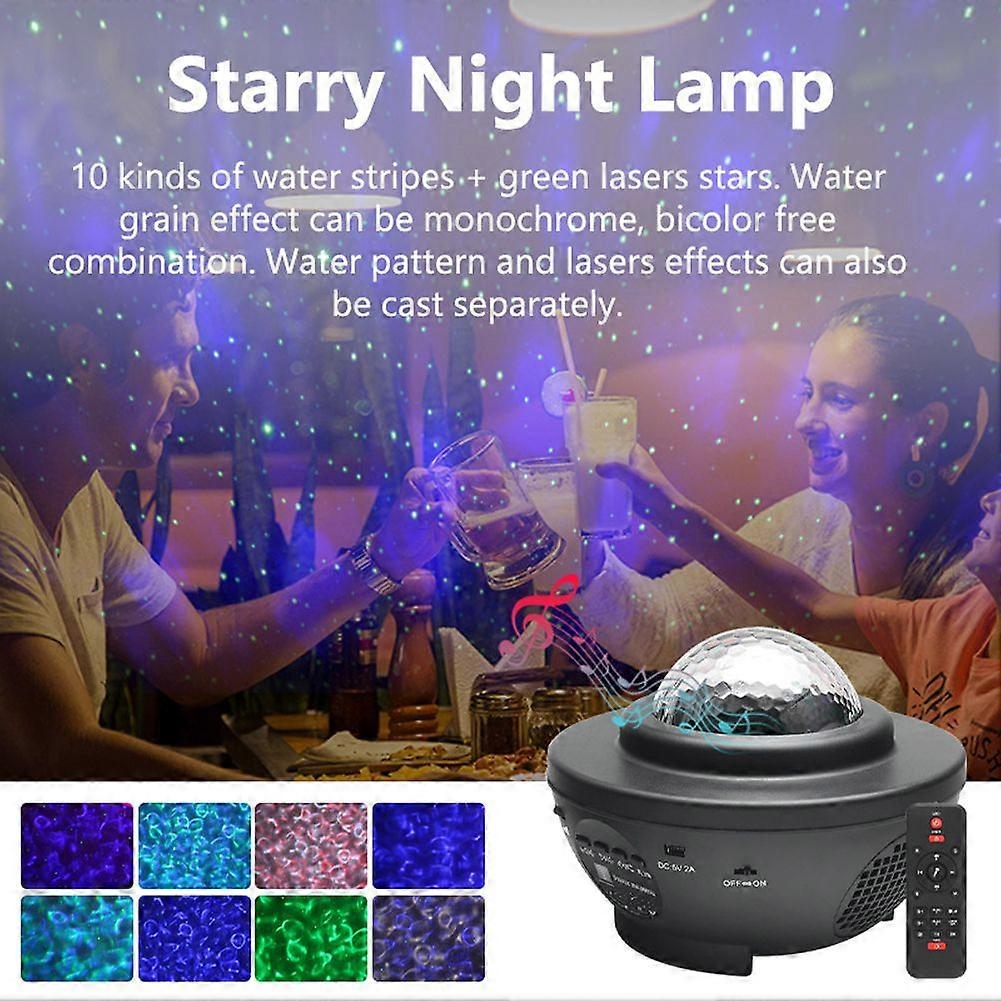 USB Romantic LED Starry Night Lamp 3D Star Projector Light for Kids Bedroom Projection Home Planetarium