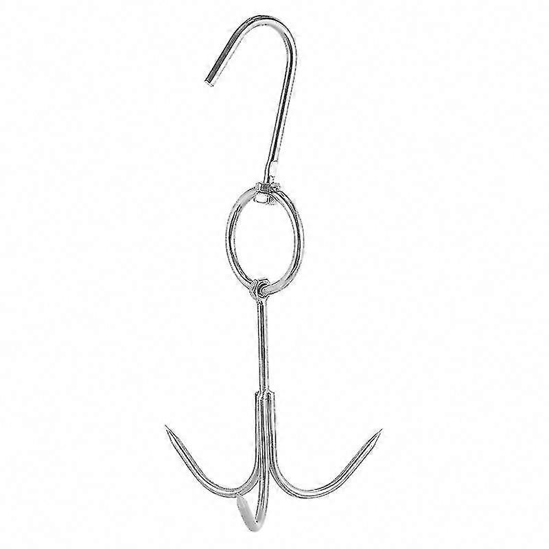 1pcs Stainless Steel Pork Hooks for Meat Processing & BBQ