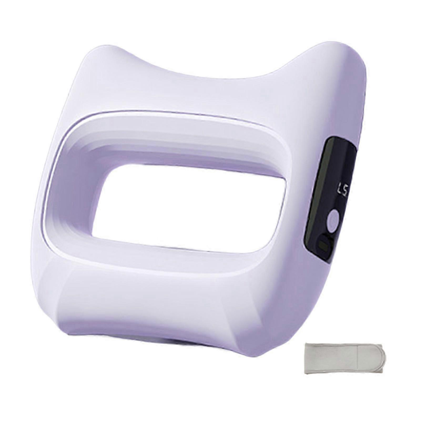 Cordless Percussion Massager Ring Adjustable Vibration MassagerPurple