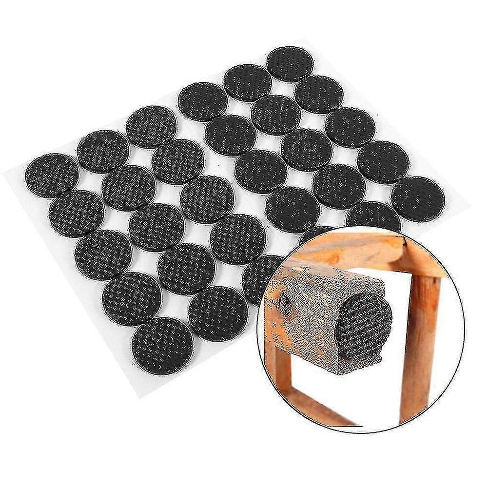 Antidérapant Auto-adhésif Caoutchouc Pieds Pads Noir Funiture Chaise Pads Protecteurs de sol