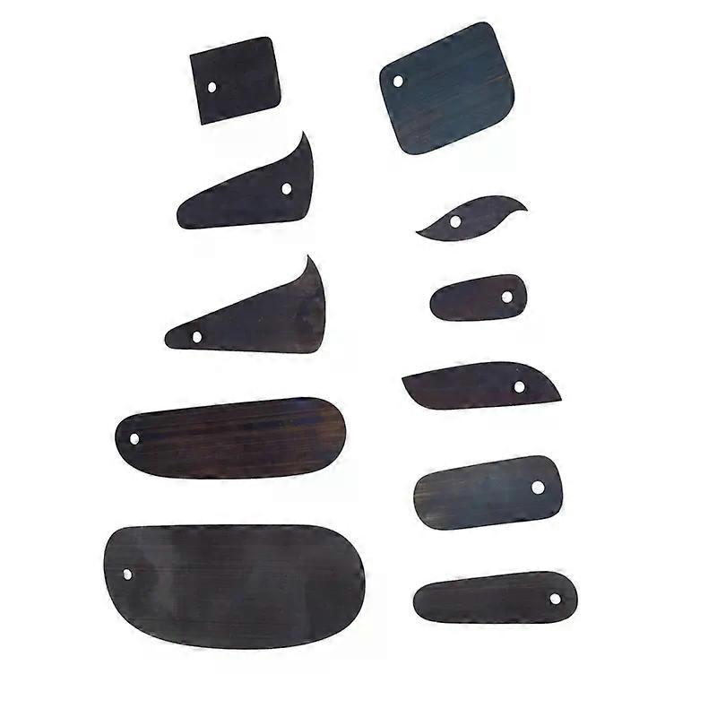 Black Violin Scraper 11Pcs Various Functions Scraper Board Scraping Cutter Violin Accessories