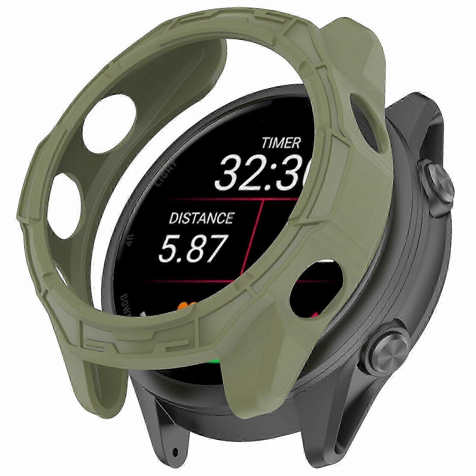 TPU Shockproof Protective Case for GPS Running Watch with Hollow Design
