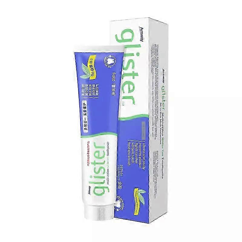Amway GLISTER Multi-Action Fluoride Toothpaste 200g for Comprehensive UK Oral Health