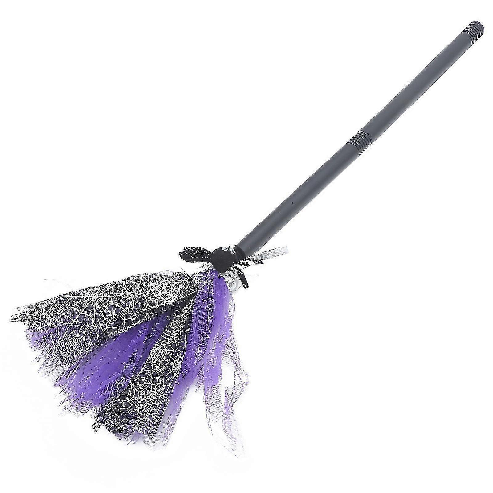 مكنسة هالوين للأطفال ، لعبة مقبض شبكي للزي الحر من القلق ولعب الأدوار