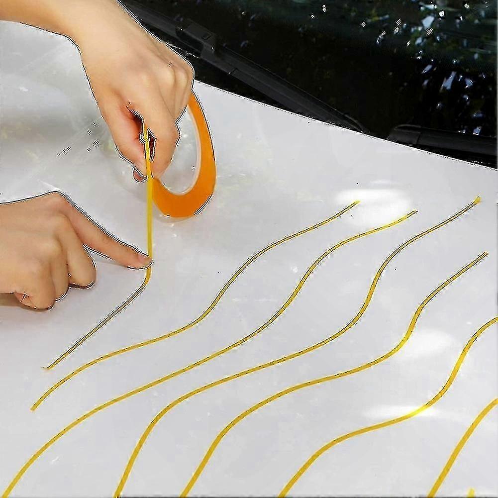 Multi-Size Masking Tape Roll for Painting Projects, 55-Yard Length