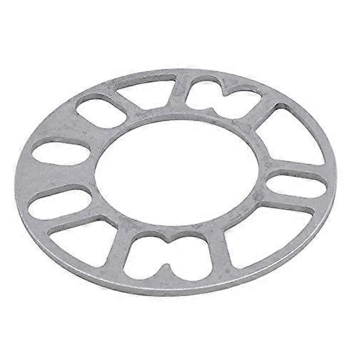 Hjulavstandsstykker Hubcentric 2 stk adapter Shims passer 4x100 4x114.3 5x100 5x108 5x114.3 5x120 sølv 5mm