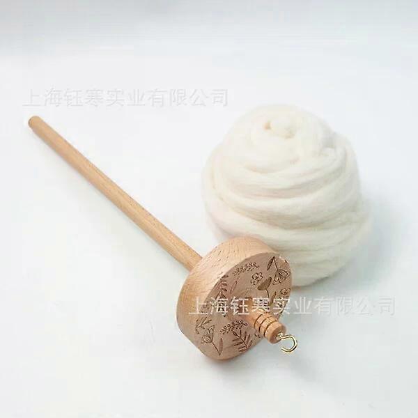 Wooden thread winder with thread storage function, suitable for sewing