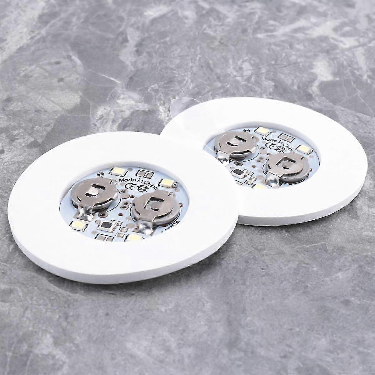 12 Pack LED Coaster Discs Light Up Bottle Sticker for Flash Party Gift