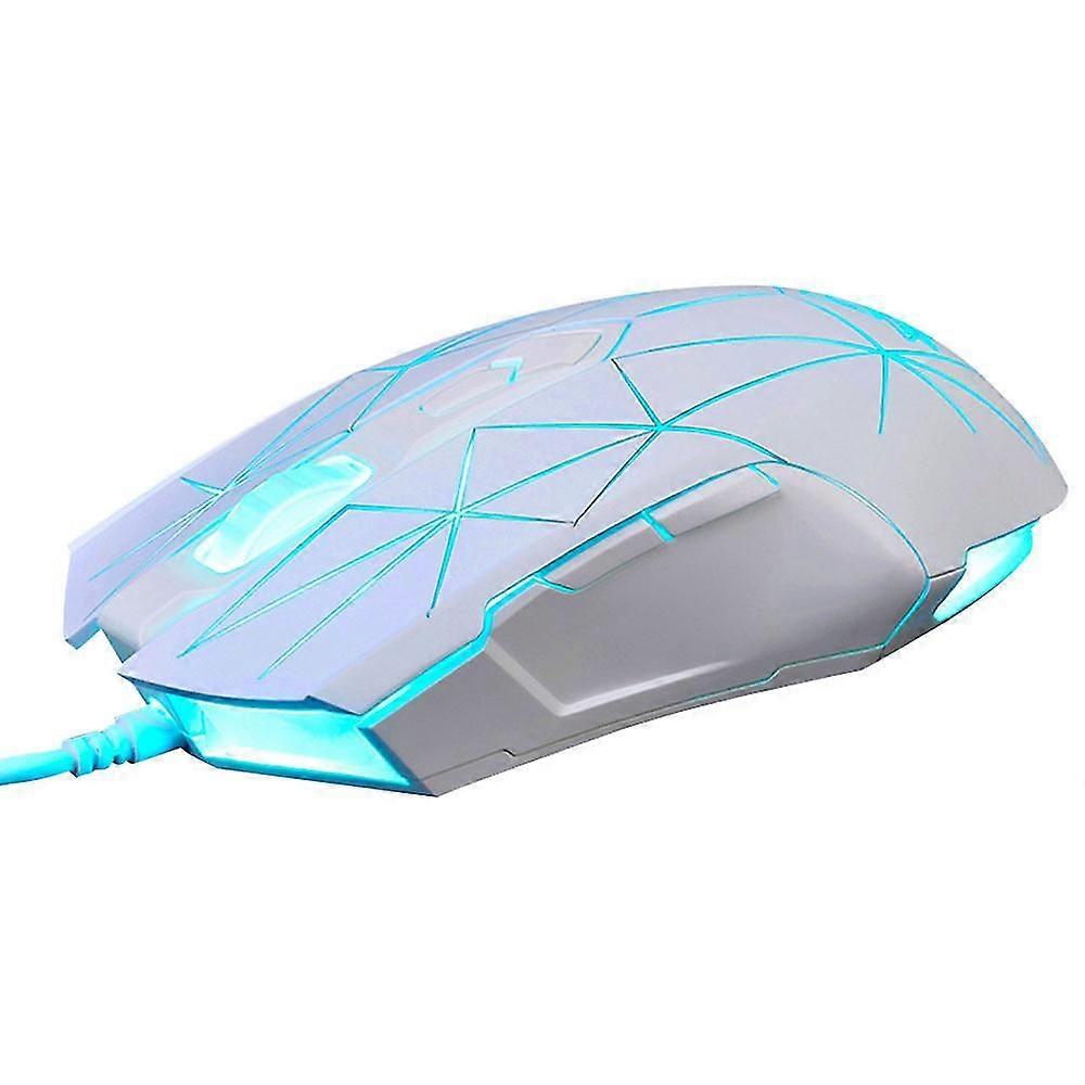 Mouses de jogos ergonômicos com 4 Dpi ajustáveis e Rgb back