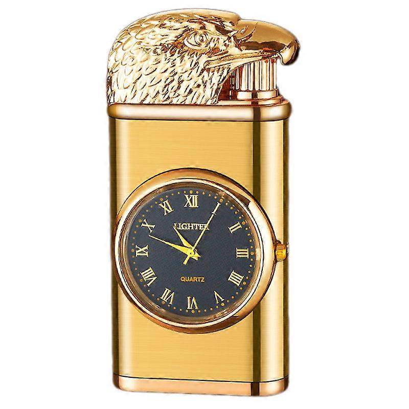 Dragons Dial Watch Jet-Flame Lighter With Switchable Windproof-Jet Soft Fire for Indoor Outdoor