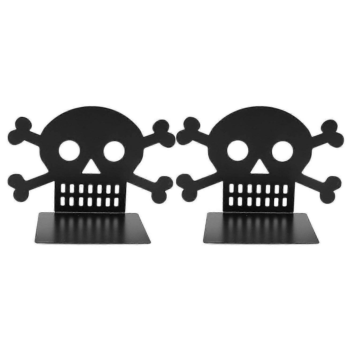 2025 Latest Model 1 Pair Modern Bookend Metal Heavy Duty Non Slip Decorative