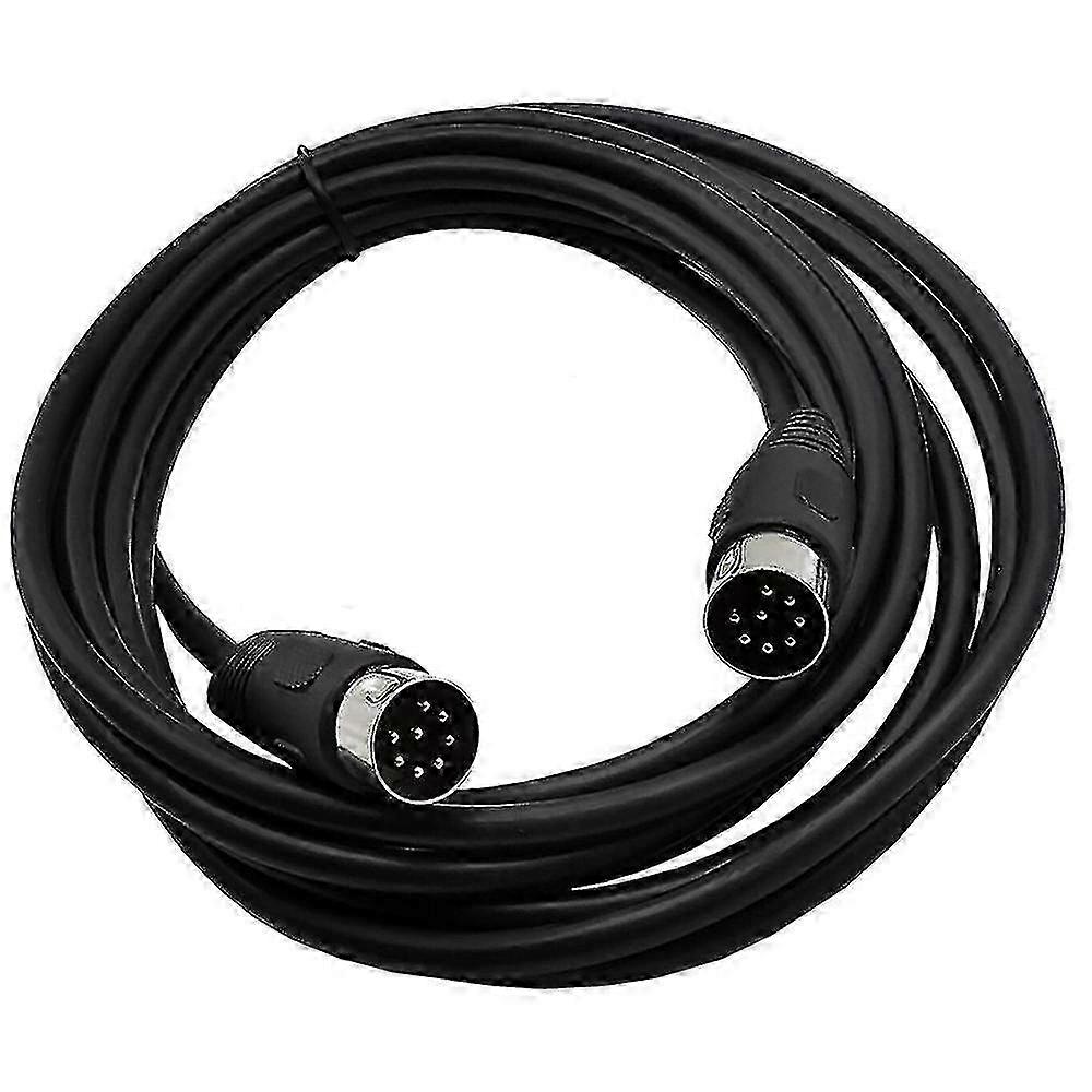 8kolíkový reproduktorový kabel DIN samec na samec pro automobilové počítače TV audio
