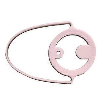 2025 Silicone Coffee Carrier Reusable Portable Beverage Drink Cup Carrier Holder for Outdoor Travel Pink