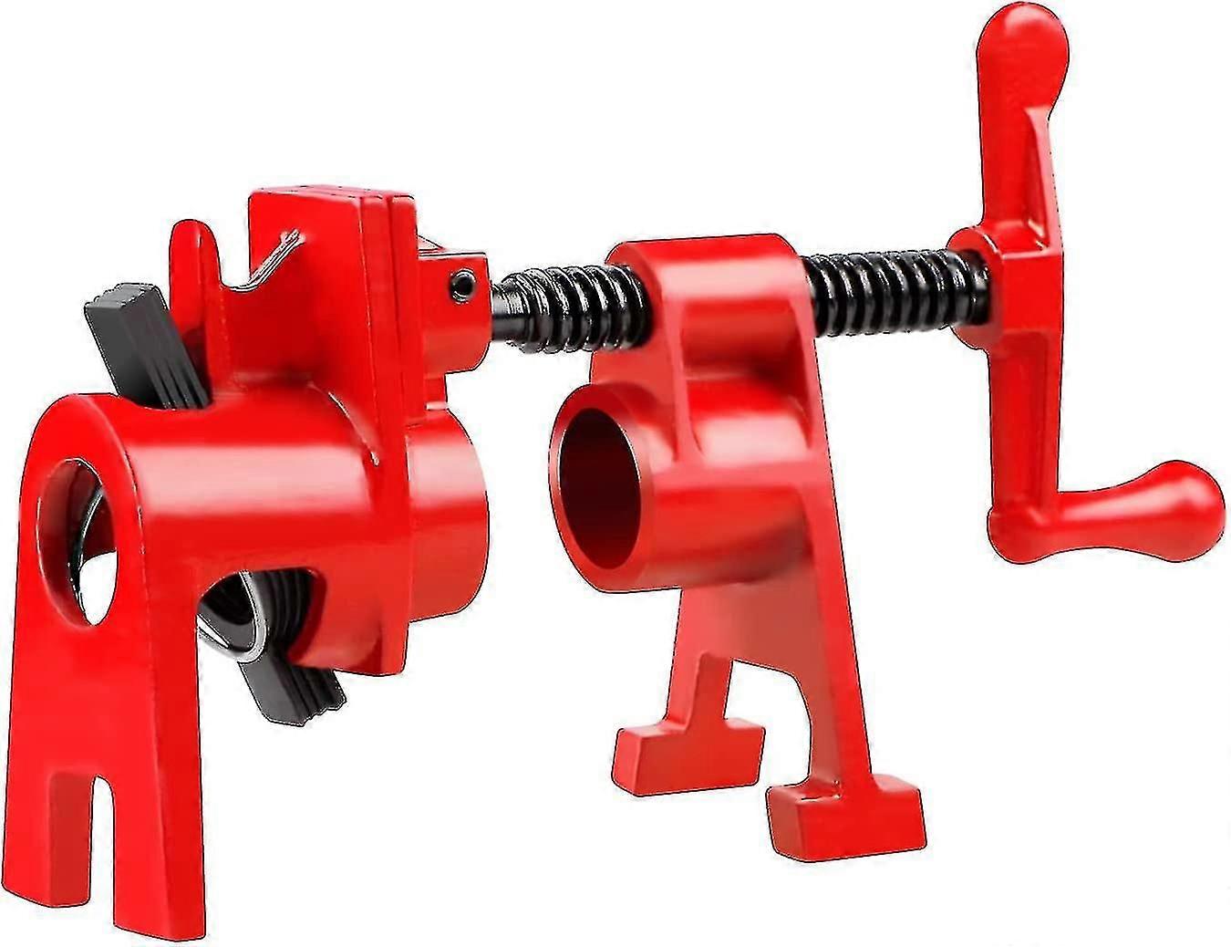 3/4 Inch Wood Gluing Pipe Clamp Set Heavy Duty Quick Release Pipe Clamp