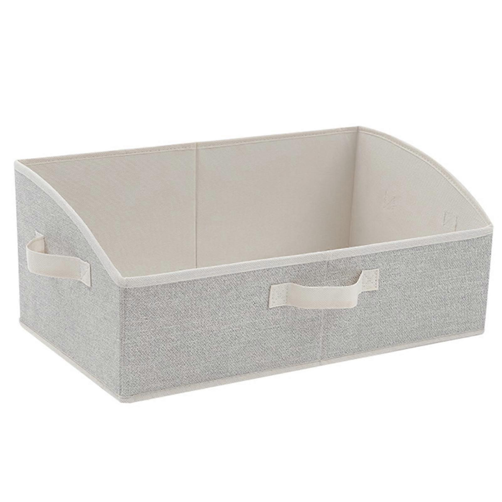 Collapsible Closet Storage Bin Multipurpose Clothes Blanket Storage Basket for Basement
