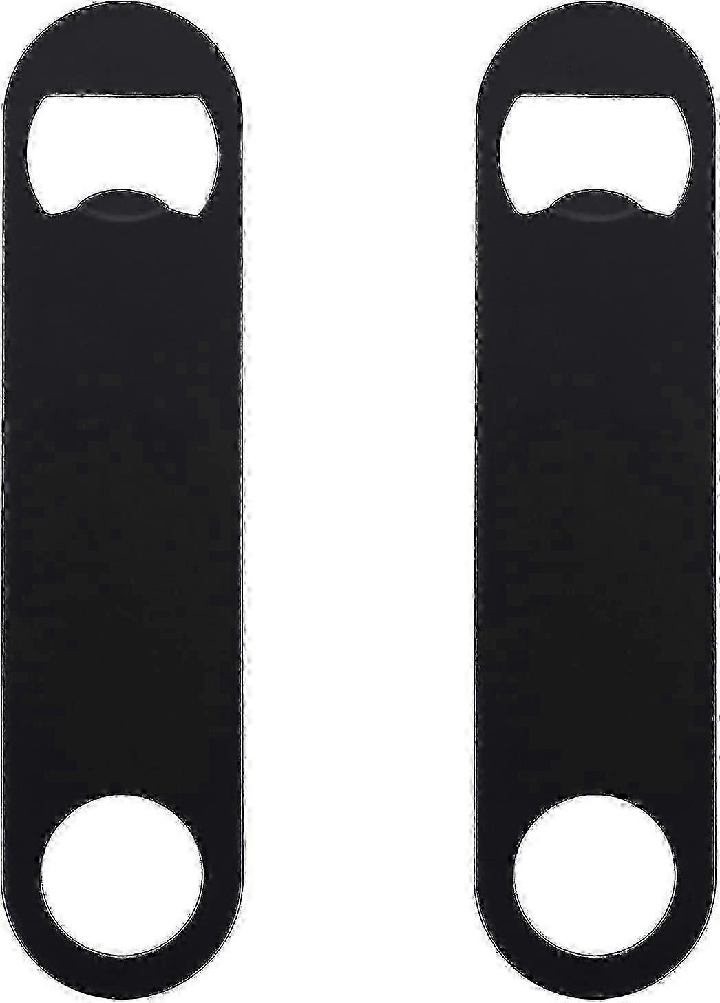 2 pcs flat corkscrew stainless steel beer corkscrew straight plate corkscrew