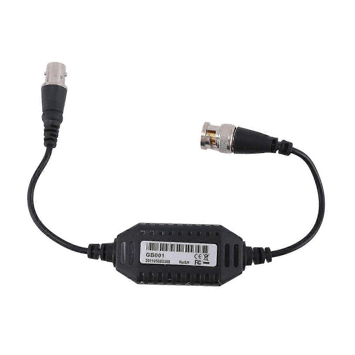 1Pack Coaxial Video Ground Loop Isolator Balun for CCTV Camera