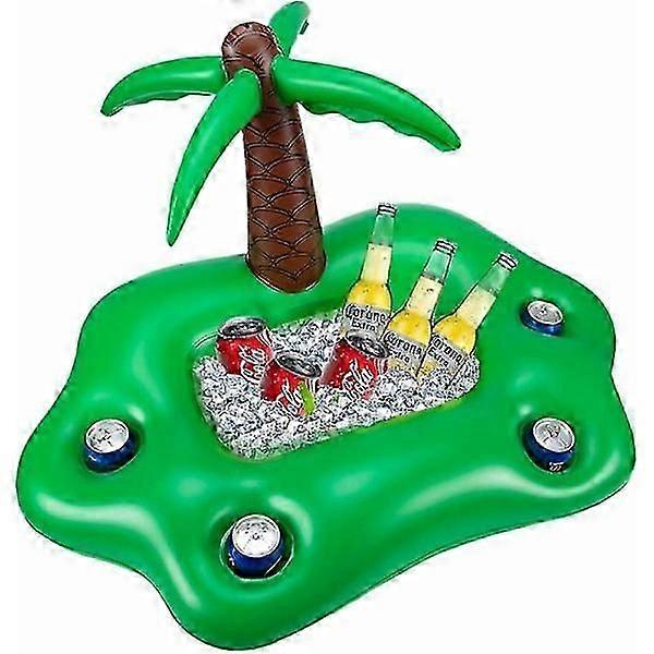 Pool Float, Floating Pool Bar, Inflatable Pool Bar, Cup Holder, Inflatable Palm