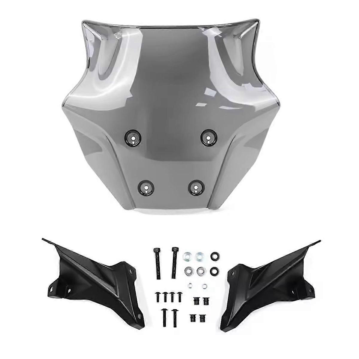 Motorcycle Accessories Windshield Wind Deflector for Grey
