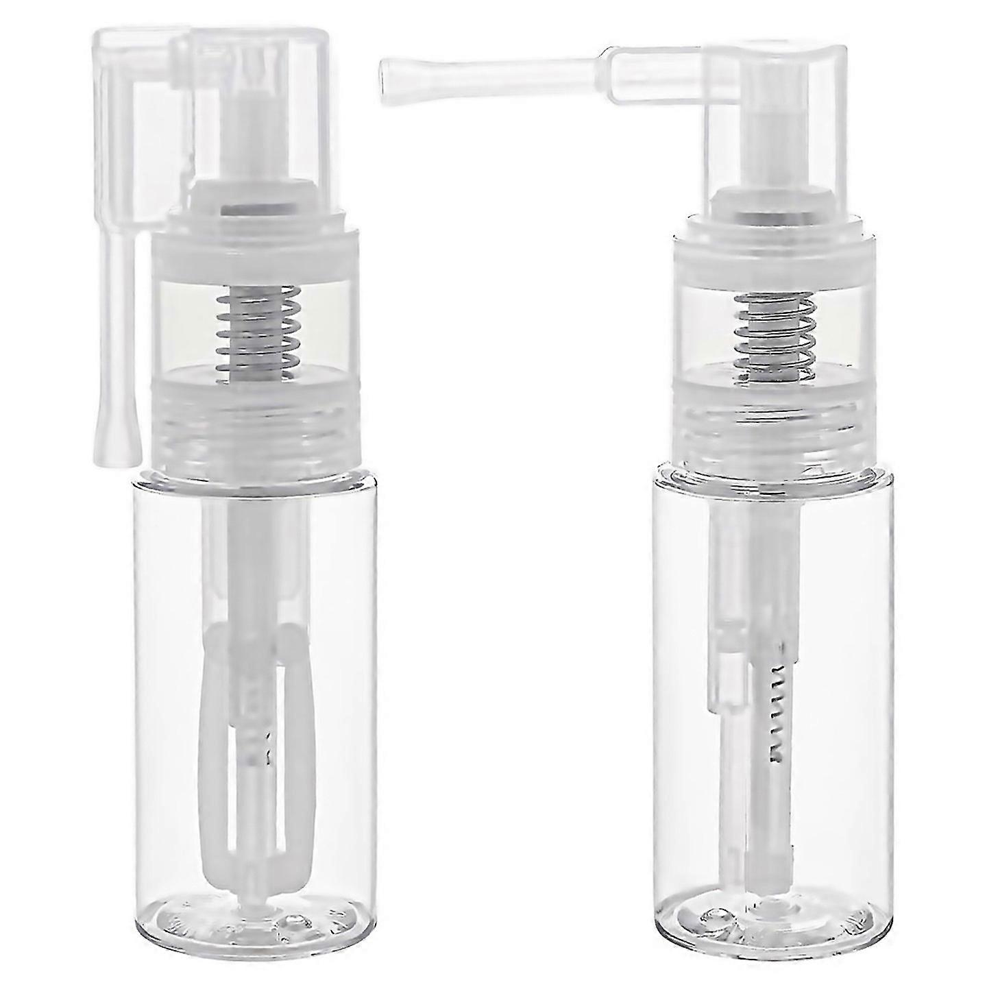For 2 Pcs Glitter Duster Sprayer Transparent Craft Glitter Bottle