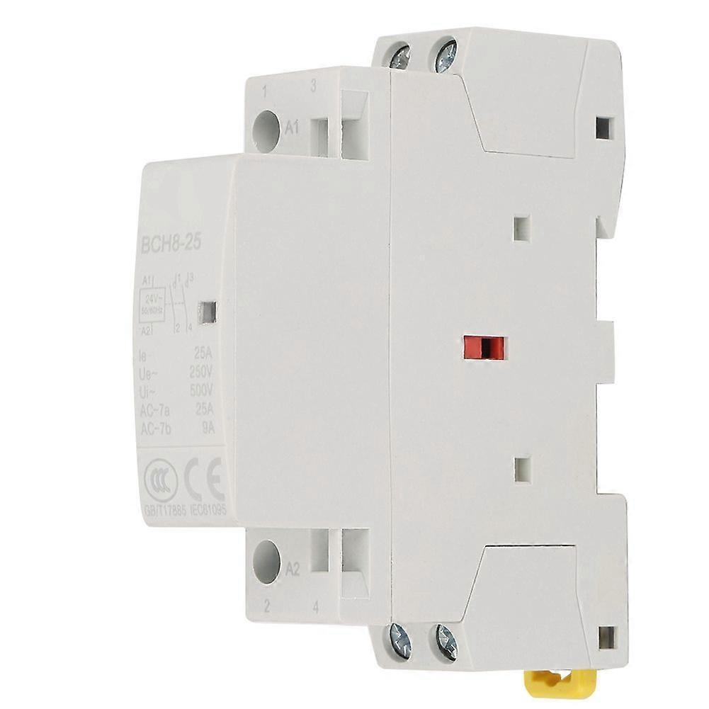 2P 25A 24V 1NO 1NC 50/60Hz Din Rail HouseholdAC Contactor High Quality