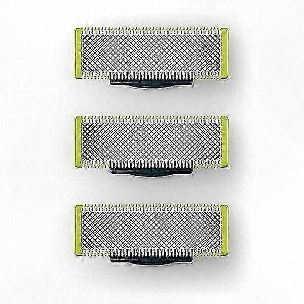 Refill Blades for Electric Razors - 3-Pack Universal Fit Compatible with OneBlade Models