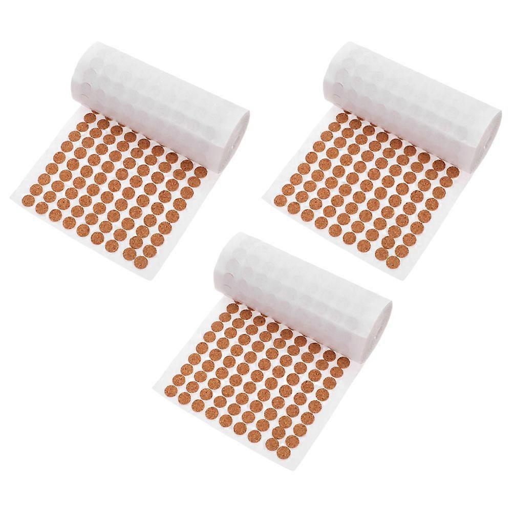 Cabinet Bumpers Self Adhesive Cork Pads for Easy Installation 6 Rolls