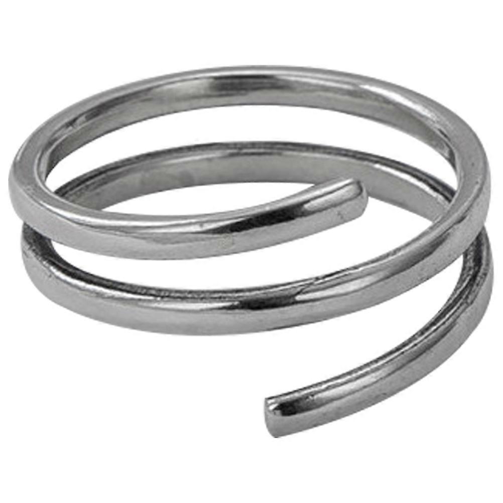 4Pcs Adjustable Silver Open Ring for Decoration Elegant Thumb Rings