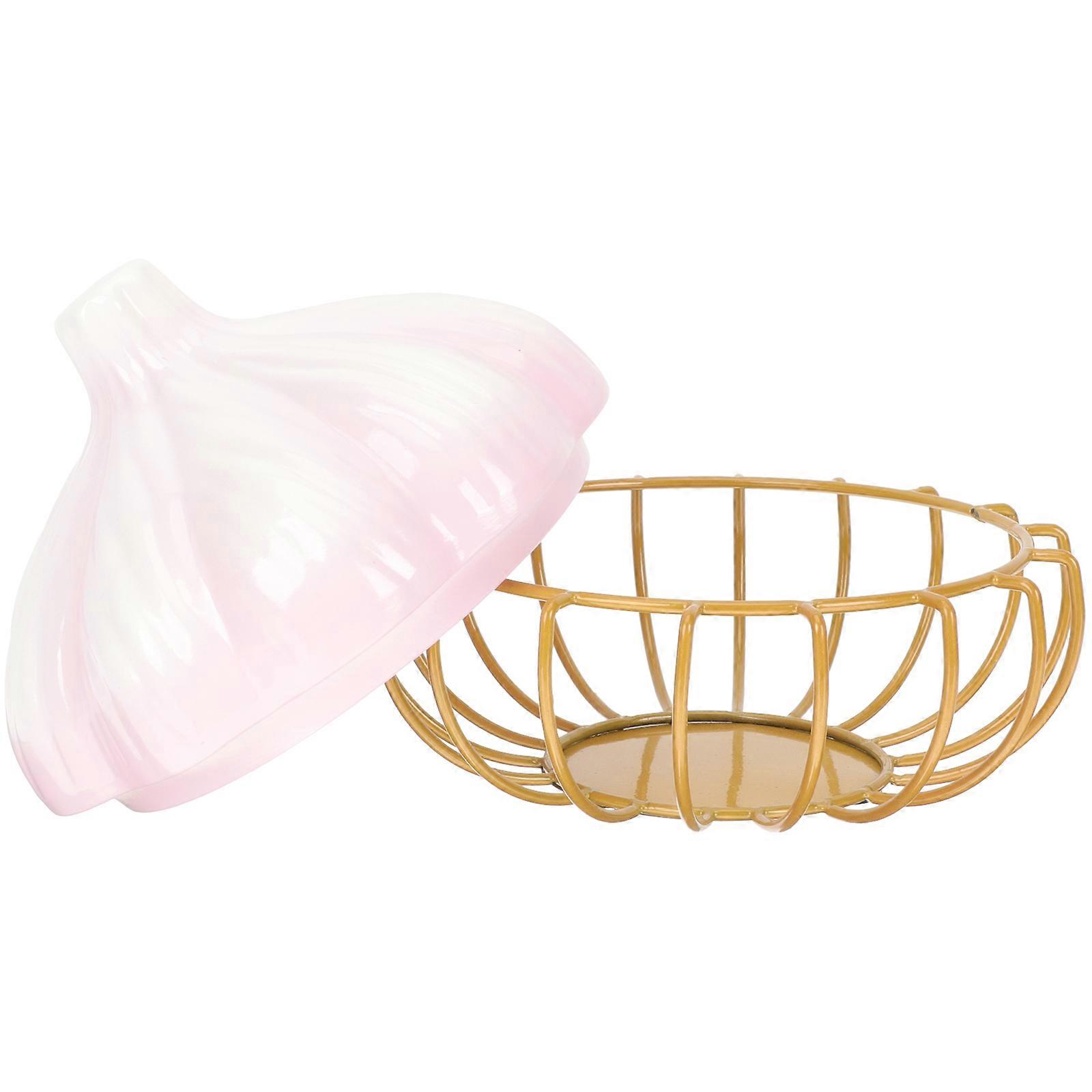Garlic Storage Basket for Kitchen Use 3Pcs Multi-Function Fruit Bowl