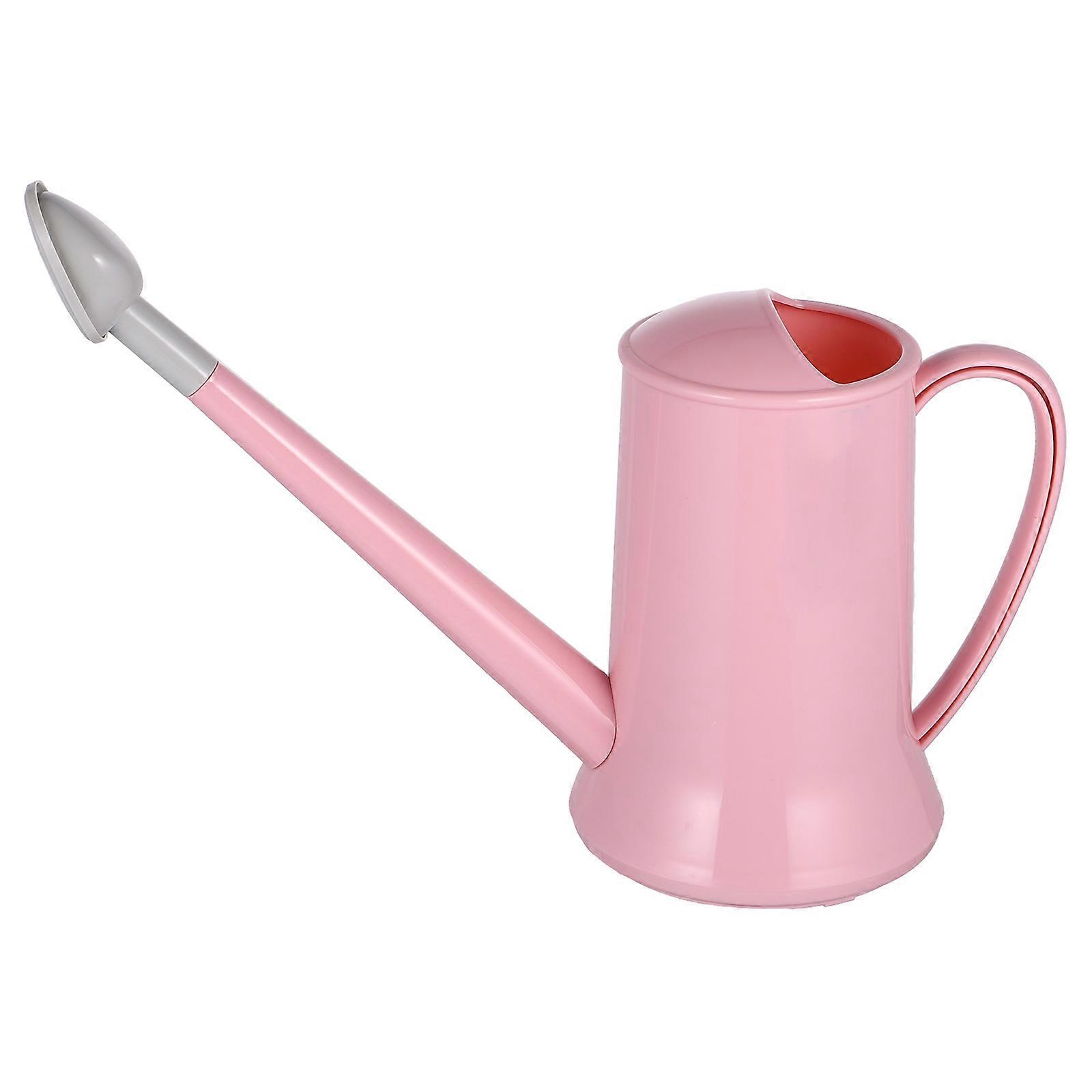 Plastic Sprinkler Watering Pot for Garden Use 2Pcs Pink