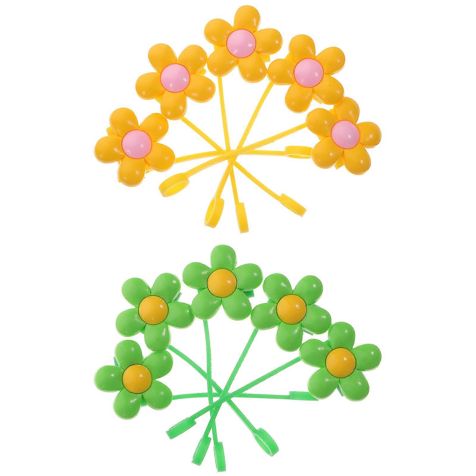 Caps Covers Flower Shaped Cover for Home Use 10Pcs