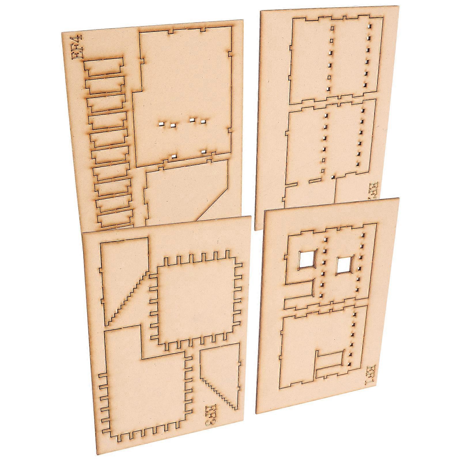 Wood Puzzle Middle Eastern Two- Model for Kids 2Sets