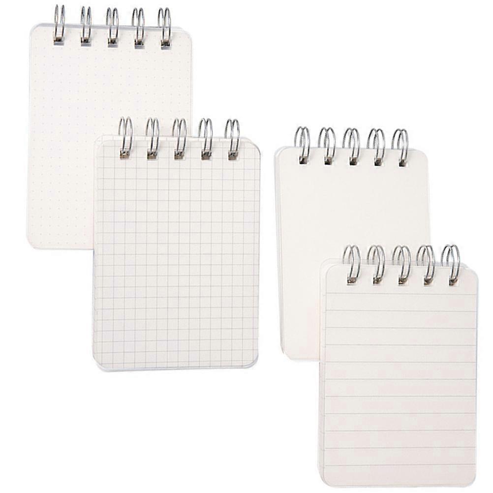 Pocket Note Pad Ruled Index Cards for Writing 16Pcs Portable White