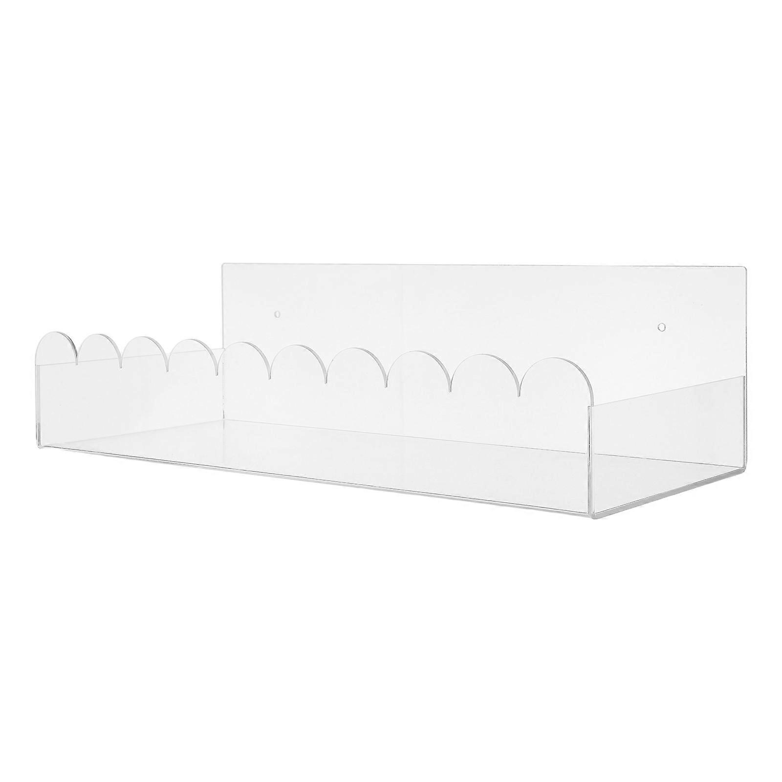 Transparent Acrylic Hat Rack for Storage 2Pcs Wall-Mounted Baseball Cap Organizer