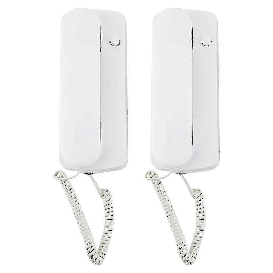 109DC Two-way High-definition Wired Intercom Doorphone (White)White SZRH A-S